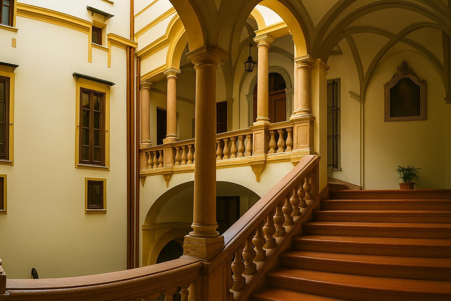 Palazzo Bellacera, Via Alloro 107 — Le Residenze dell'Alloro, appartamenti nel centro storico di Palermo